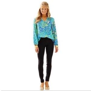 NWOT Lilly Pulitzer Gia Woven Legging Size:4